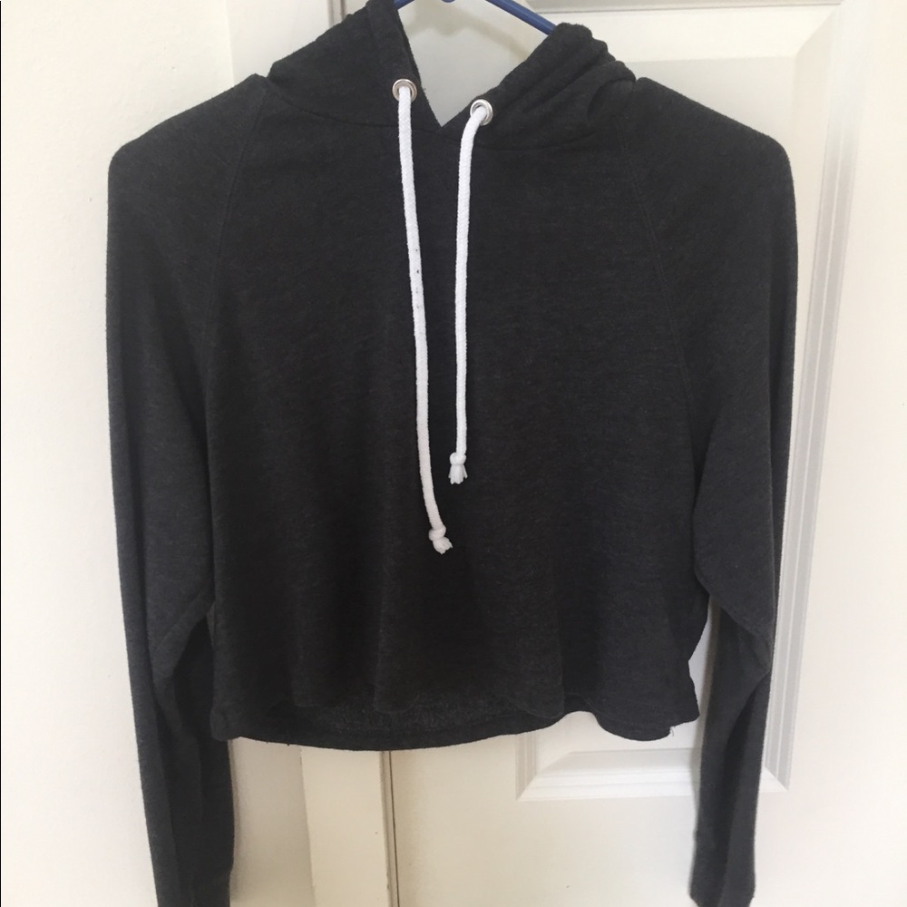 Gray hoodie